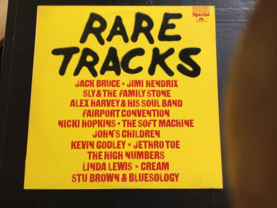 SOFT MACHINE, JACK BRUCE ,HENDRIX,SLY,FAIRPORT,TULL,WHO Rare Tracks 1975LP  MINT - Image 2 of 4