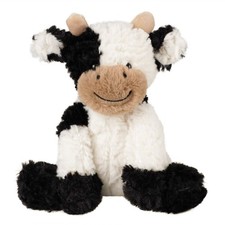 Adorable Plush Cow Toy Floppy Dairy Cattle Soft Stuffed Animal Cute Birthday Gif