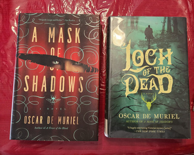 Oscar De Muriel, Loch Of The Dead and A Mask Of Shadows. Hard Cover. 2018-2019.