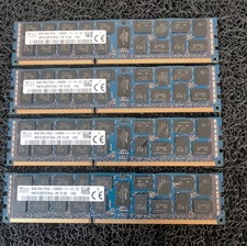 SK hynix 4x 8GB DDR3L DIMM PC3L-12800R 240-Pin Server RAM 32GB HMT31GR7EFR4A