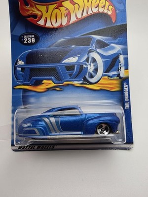 Hot Wheels #239  Tail Dragger - metallic blue