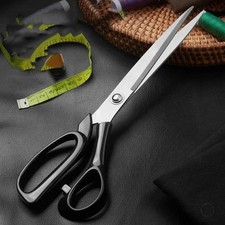 Professional 10 Inch Tailor Scissors Stainless Steel Fabric Cutting Sewing Shear