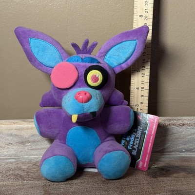Funko Five Nights At Freddy's Foxy Blacklight Plush Stuffed Animal Purple Small