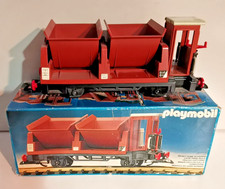 Playmobil Kipplorenwagen G&uuml;terwagen braun Wagen Spur G LGB  mit OVP sehr gut