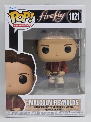 Funko POP! Television: Firefly Malcolm Reynolds Vinyl Figure BOX DMG w/Protector