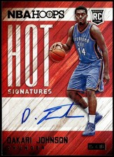 2015-16 Hoops #HS-DJS Dakari Johnson Hot Signatures Auto E1