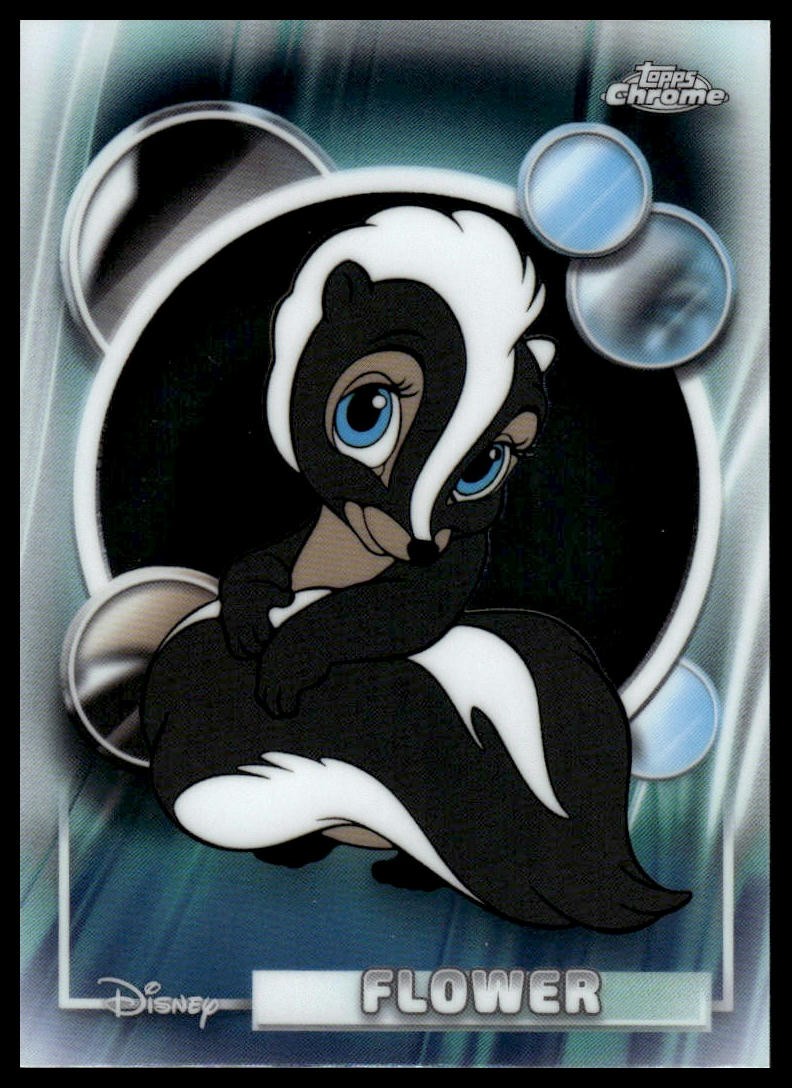 2026 Topps Chrome Disney #9 Flower
