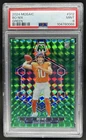 2024 Panini Mosaic Bo Nix RC Green Prizm #312 Broncos PSA 9 Rookie