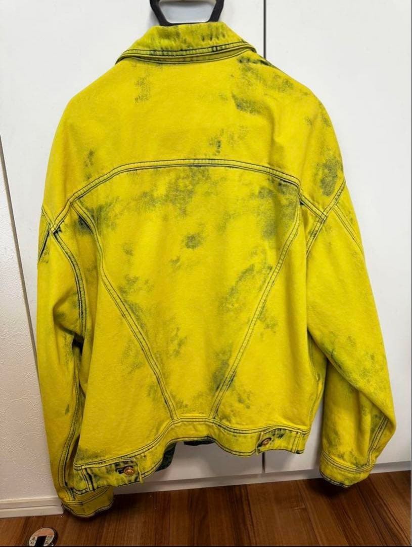 USED VERSACE DENIM JACKET, REGULAR PRICE 200,000 YEN, HIP-HOP VERYGOOD thumbnail 2