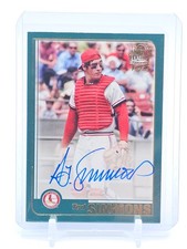 TED SIMMONS 2001 TOPPS ARCHIVES FAN FAVORITES AUTO #OFF-TS5 Q1809