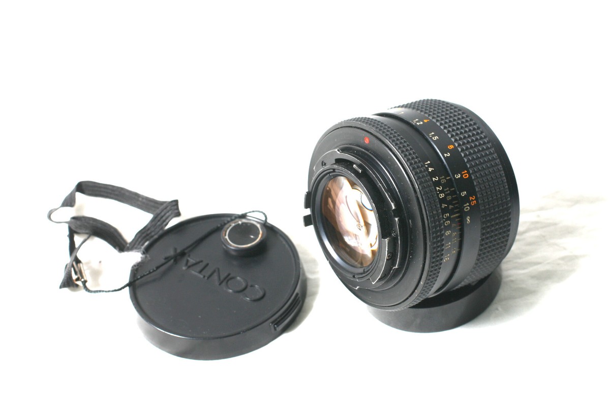 Carl Zeiss Planar 50mm f/1.4 T* Contax Yashica Lens 20753 | eBay