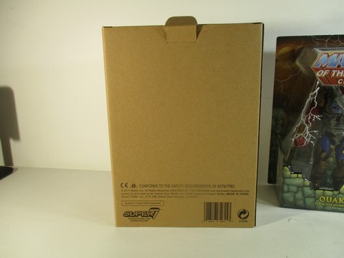 MOTU CLASSICS MASTERS OF THE UNIVERSE SUPER7 QUAKKE FIGURE NEW UNOPENED - Picture 5 of 11