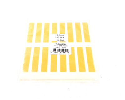 WEIDMÜLLER DKB CC 15/60 -NEW- Klebeetiketten für Markierer 1341150000 | 160 Stk.