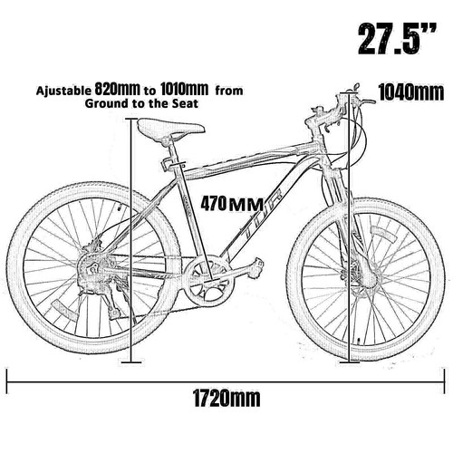 48V 1500W 15AH Kit 27.5" Electric Bike 1500W E-Bike Mountain Bicycle EBike E-MTB - Picture 5 of 13