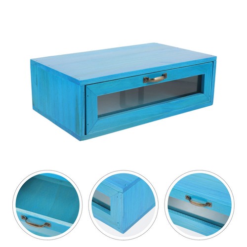 Increased Storage Box Office Monitor Stand Riser Computer with Drawers