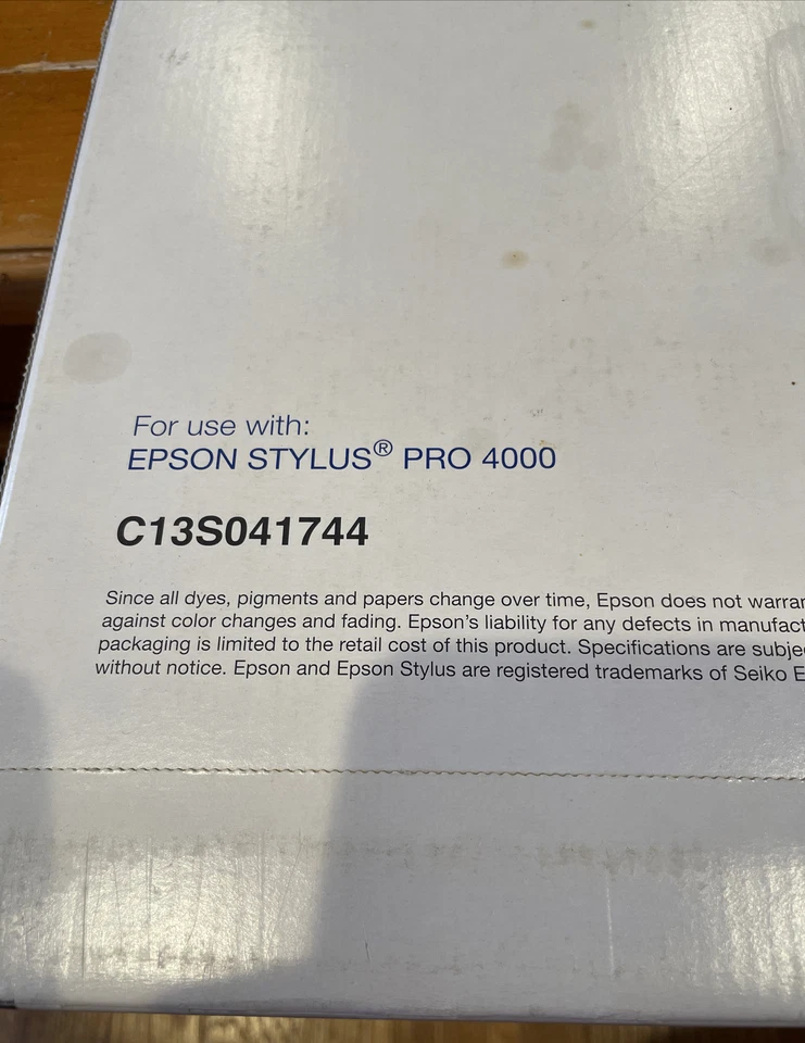 Epson Proofing Paper Commercial Semimatte 13 x 19", 100 Sheets 7 mil S041744 NIB - Image 3 of 4