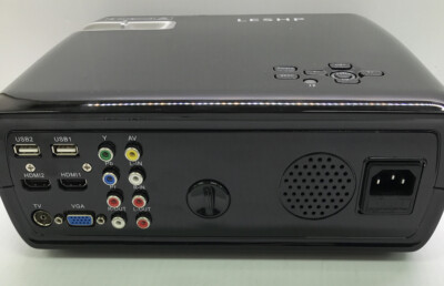 LESHP LEDプロジェクター LESHP Multi-media LED Video Projector 1080P HD For Office