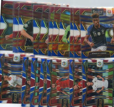 2019-20 Panini Select EURO PICK YOUR CARD for Set RED WHITE & BLUE PRIZM