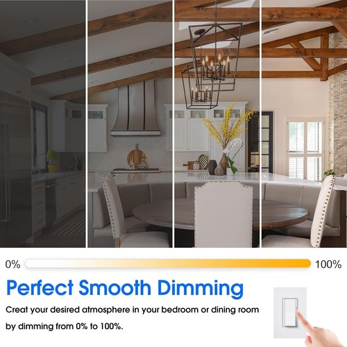Dimmable E12 LED Chandelier Bulbs, 40W Equivalent - 2200K Amber White, 12 Pack - Picture 6 of 9