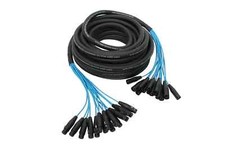 16 Channel 50' XLR Mic Audio Extension Patch Snake Cable Male to Female Fan Ends
