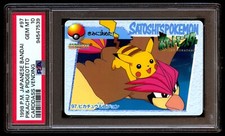 PSA 10 Gemma Mint Pikachu Pidgeotto 97 Carddass Distributori Satoshi's 1998