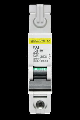 QUADRATIC D 40 AMP CURVE B 10kA MCB UNTERBRECHUNGSSCHALTER KQ 10B140