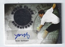 2015 Leaf Ultimate Tennis World Class Autographs Silver Etched Foil #SARDH Ryler