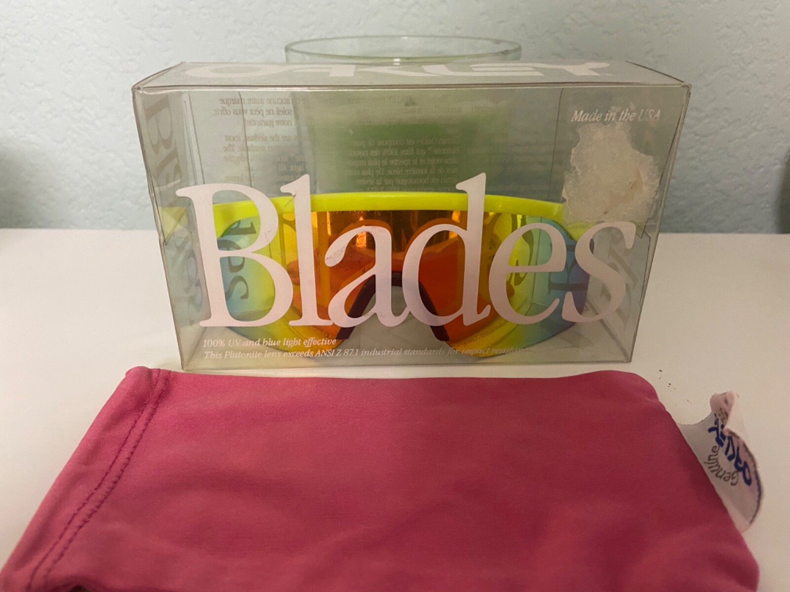 Oakley Razor Blades Sunglasses Preowned Vintage eBay