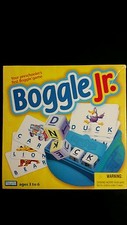 BOGGLE JR. YOUR PRESCHOOLER' FIRST BOGGLE GAME.