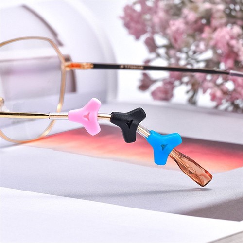 Cover Elastic Temple Tip Holder Ear Hook Eyewear Legs Sleeve Eyeglass Grip - Picture 7 of 9