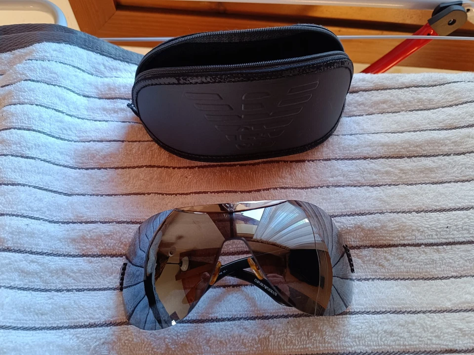 Occhiale da sole mascherone Uomo Emporioo Armani - Immagine 3 di 4