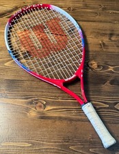 Wilson US Open 23" Tennis Racket, Grip Size 3 5/8"