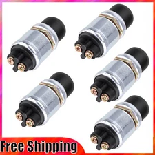 5PCS Waterproof Switch Push Button Horn Engine Start Starter For Car Boat Track