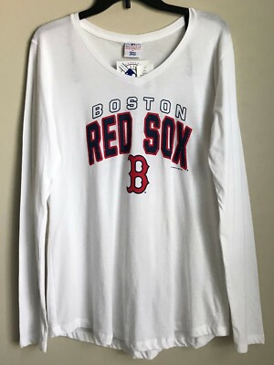 women's long sleeve red sox shirt