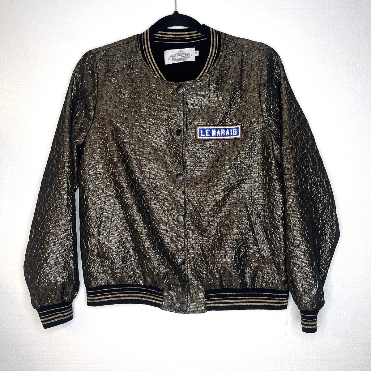 Bomber Olymique Adidas Vintage Série Limitée - Taille L - Deadstock, Très Bon état