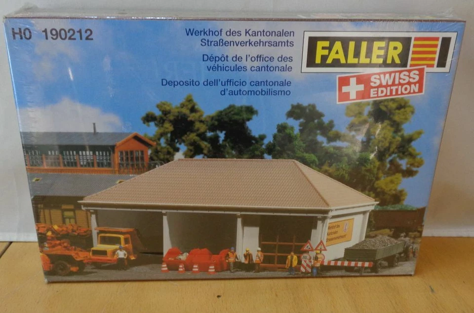 Faller H0 190212 Werkhof  Swiss Wdition   NEU & OVP