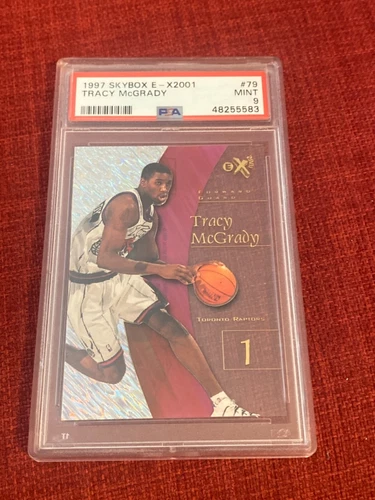 Tracy Mcgrady 1997 e-x2001 #79 psa mint 9