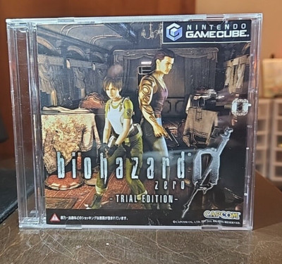 Lot 3 Jeux Resident Evil (Biohazard 1, 0 Et 4) + Carte Mémoire Pour Gamecube, Japon