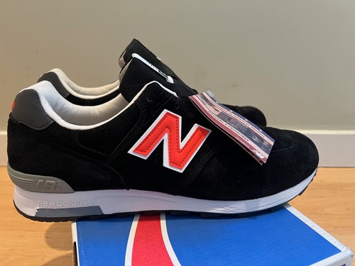 2011 New Balance 1400 x J. Crew Pack M1400 BKK Negro Naranja 3M talla 13 - Imagen 3 de 7