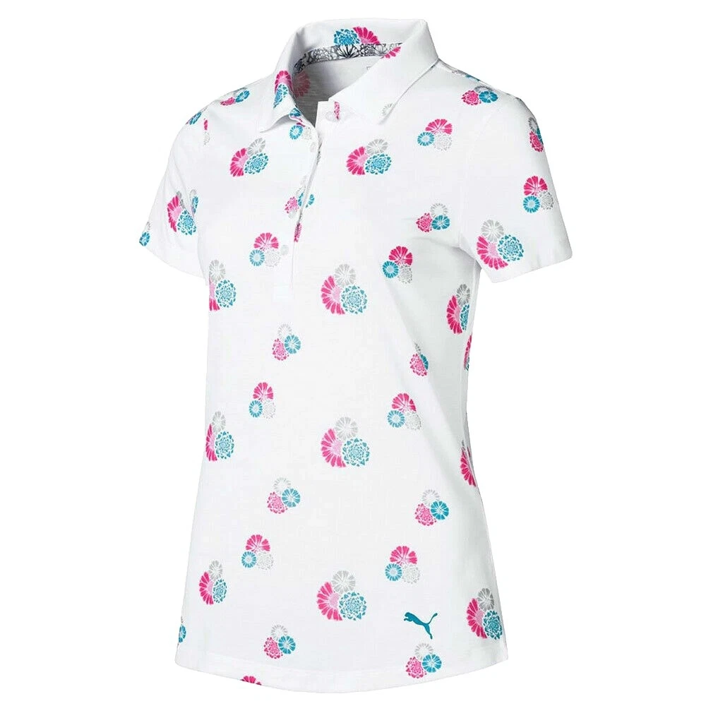 Camisas y camisetas de golf PUMA Blanco para Mujeres