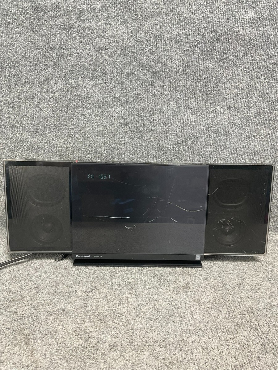 Panasonic Compact Stereo System 🎶 SC-HC57 AirPlay FM Radio