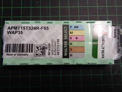 10 x Walter Wendeschneidplatte APMT 15T324R-F55; WAP35