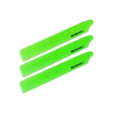 Microheli Plastic Triple Main Blade(For MH-GSS1001TGR Series)(GREEN) - GOOSKY S1