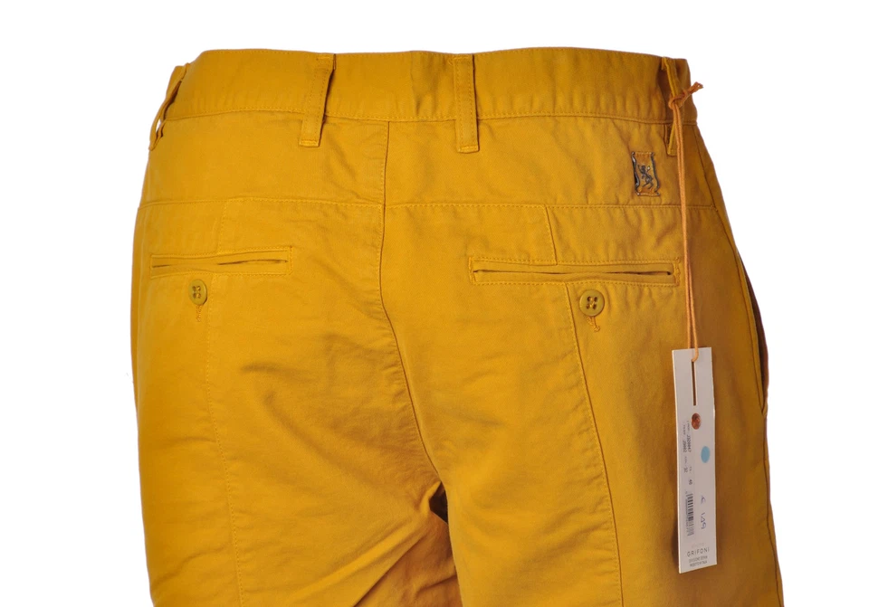 Mauro Grifoni - Pantalones - Hombre - Amarillo - 2854920A184555 Foto 3 de 4