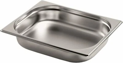 GASTRO-BEDARF-GUTHEIL 1/2 - 65mm Tief Gastronormbehälter GN Behälter Edelstahl Chafing Dish Bain Marie