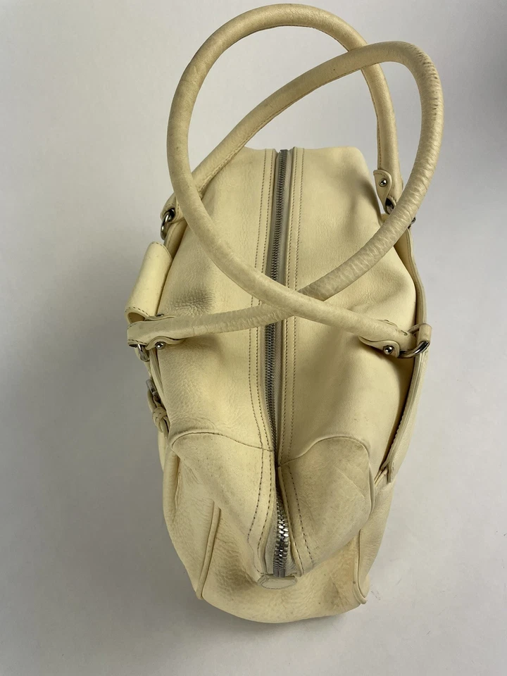 Auténtico Bolso de Mano Salvatore Ferragamo DY-21 6880 Gancini Cuero Foto 4 de 4