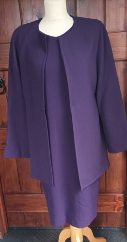 Jean Muir, TRUE VINTAGE JEAN MUIR WOOL 3 PIECE (DRESS, SKIRT, JACKET) UK SIZE S