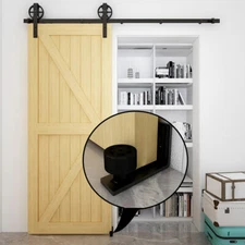 1PC/2PCS CCJH Adjustable Wall Mount Floor Guide For Sliding Barn Wood Door