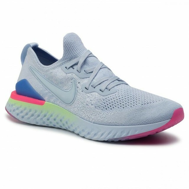 nike epic react flyknit 2 hydrogen blue