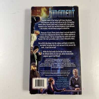 Judgment (VHS, 2001) 745638001431| eBay